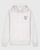 Hoodie gris clair chiné brodé gris Animal Lovers Club.